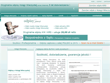 Tablet Screenshot of odpisy.waw.pl
